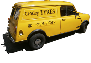 Croxley Tyres van
